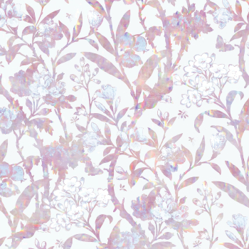 Vector holographic floral pattern remix from artwork by William Morris Vector holographic floral pattern remix from artwork by William Morris