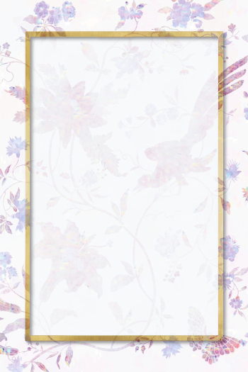 Vector holographic flower frame remix from artwork by William Morris Vector holographic flower frame remix from artwork by William Morris