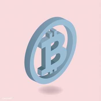 Vector icon of bitcoin icon | Free stock vector - 382099 Vector icon of bitcoin icon | Free stock vector - 382099
