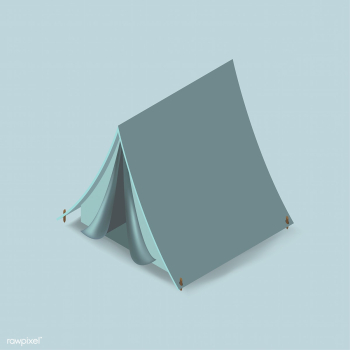 Vector icon of camping tent icon | Free stock vector - 383480