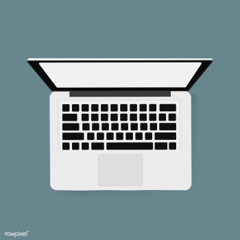 Vector icon of computer laptop icon | Free stock vector - 383108