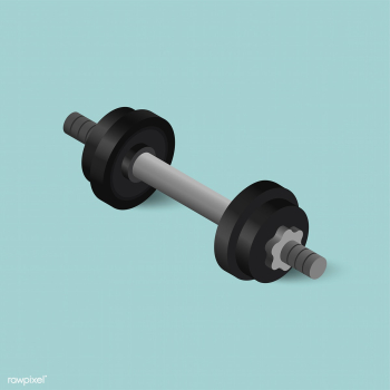 Vector icon of dumbbell icon | Free stock vector - 383519