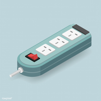 Vector icon of electric plug | Free stock vector - 383572