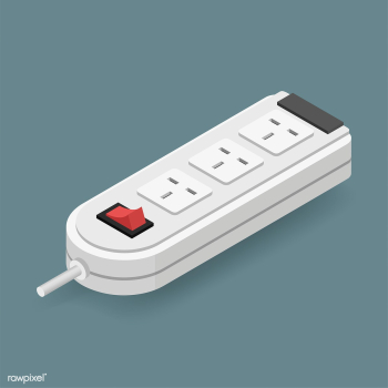 Vector icon of electric plug | Free stock vector - 383580