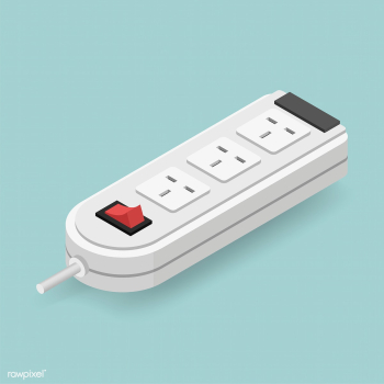 Vector icon of electric plug | Free stock vector - 383588