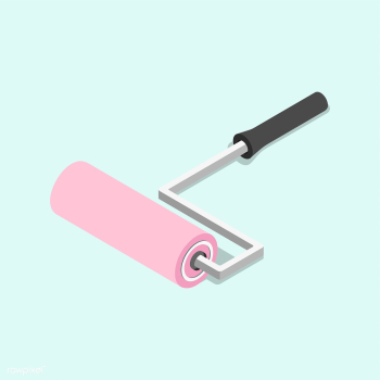 Vector icon of roller brush | Free stock vector - 383371