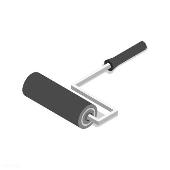 Vector icon of roller brush | Free stock vector - 383591