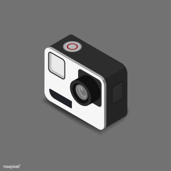 Vector icon of vintage camera icon | Free stock vector - 383131