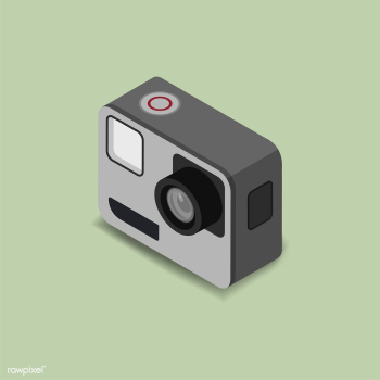 Vector icon of vintage camera icon | Free stock vector - 383132