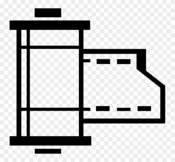 Vector Illustration Of 35mm Photography Roll Of Camera - Vector Illustration Of 35mm Photography Roll Of Camera