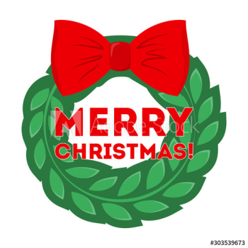 Vector illustration of christmas sticker Vector illustration of christmas sticker