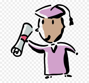 Vector Illustration Of High School, College, Or University - Vector Illustration Of High School, College, Or University