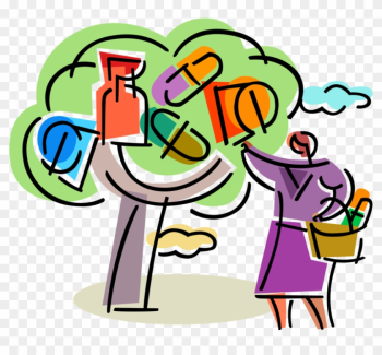 Vector Illustration Of Pharmaceutical Industry Harvests - Vector Illustration Of Pharmaceutical Industry Harvests