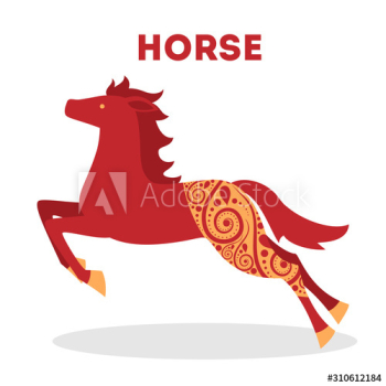 Vector illustration of traditional chinese zodiac animal Vector illustration of traditional chinese zodiac animal
