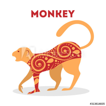Vector illustration of traditional chinese zodiac animal Vector illustration of traditional chinese zodiac animal