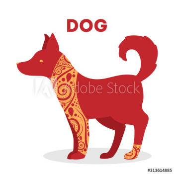 Vector illustration of traditional chinese zodiac animal Vector illustration of traditional chinese zodiac animal