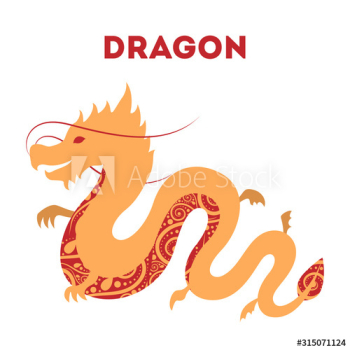 Vector illustration of traditional chinese zodiac animal Vector illustration of traditional chinese zodiac animal