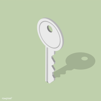 Vector image of key icon | Free stock vector - 383376