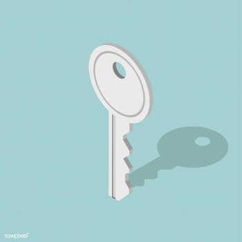 Vector image of key icon | Free stock vector - 383391