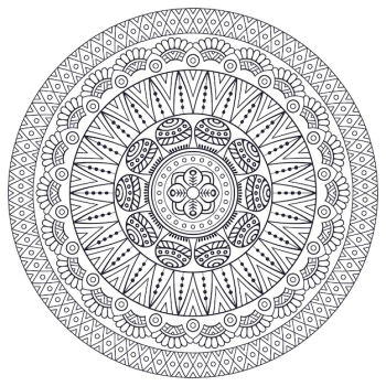 Vector indian Mandala