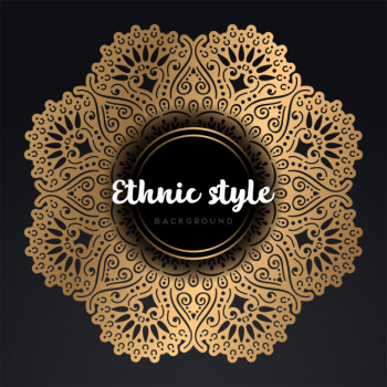 Vector indian mandala Vector indian mandala