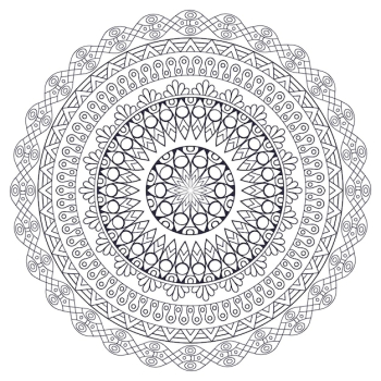 Vector indian Mandala Vector indian Mandala