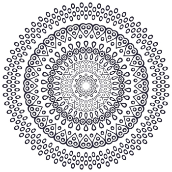 Vector indian Mandala Vector indian Mandala