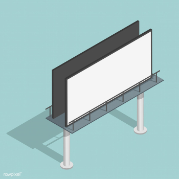 Vector of billboard advertising icon | Free stock vector - 382637