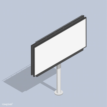 Vector of billboard advertising icon | Free stock vector - 383236