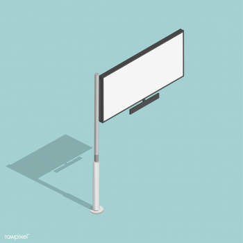 Vector of billboard advertising icon | Free stock vector - 383267