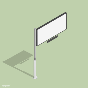 Vector of billboard advertising icon | Free stock vector - 383436