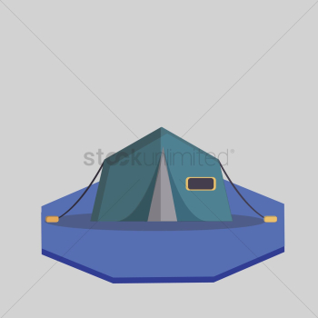 Vector of camping tent Vector of camping tent