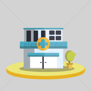 Vector of hospital Vector of hospital