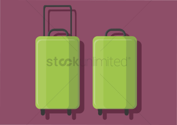 Vector of luggage Vector of luggage