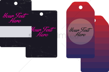 Vector of sale tags Vector of sale tags