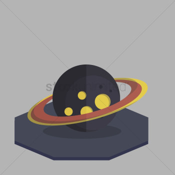 Vector of saturn planet Vector of saturn planet