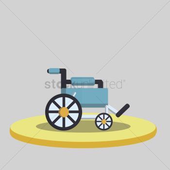 Vector of wheelchair Vector of wheelchair
