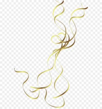 Vector painted dynamic golden ribbon Vector painted dynamic golden ribbon