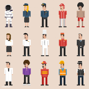 Vector set of men and professions | Free stock vector - 95049 Vector set of men and professions | Free stock vector - 95049