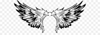 Vector tattoo bird wings of the pro Vector tattoo bird wings of the pro