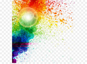 Vector watercolor splash pattern Vector watercolor splash pattern