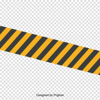 Vector Yellow Black Belt, Barrier, Warning Tape, Caution Tape PNG ...