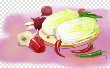 Vegetable Cucurbita maxima, Vegetables on the board transparent background PNG clipart