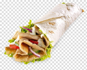 Vegetable taco illustration, Doner kebab Wrap Hamburger French fries, kebab transparent background PNG clipart