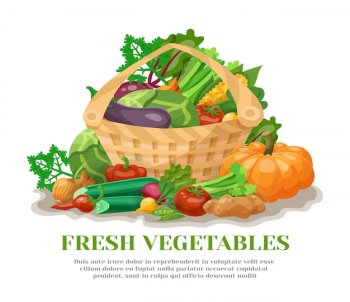Vegetables Basket Still Life Vegetables Basket Still Life