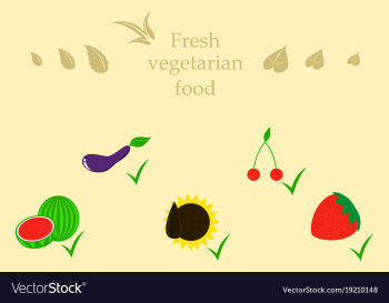 Vegetables top view frame farmers market menu vector image Vegetables top view frame farmers market menu vector image