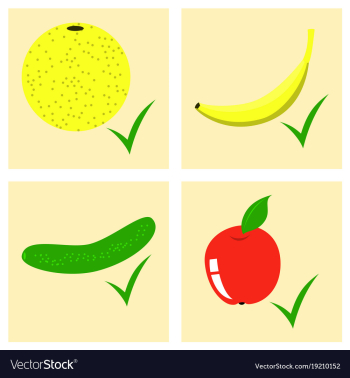 Vegetables top view frame farmers market menu vector image Vegetables top view frame farmers market menu vector image