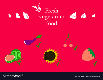 Vegetables top view frame farmers market menu vector image Vegetables top view frame farmers market menu vector image