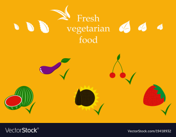 Vegetables top view frame farmers market menu vector image Vegetables top view frame farmers market menu vector image