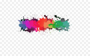 Venice Biennale Artist-in-residence Art exhibition - Color splash paint 